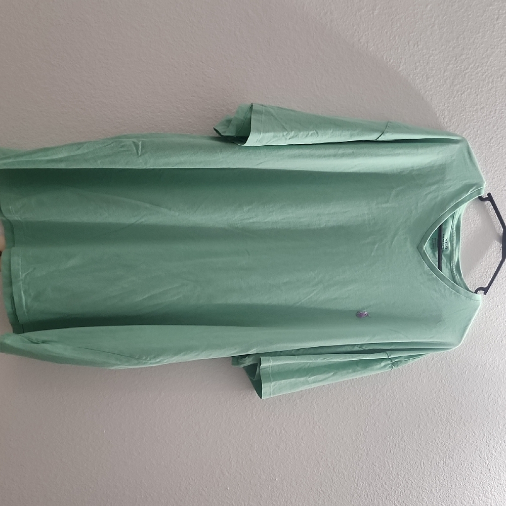 Classic Men's Crew Neck T-Shirt in Mint Green